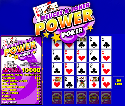 Deuces & Joker - Power Poker